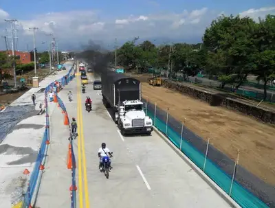 Metro Cali realizará obras en la Autopista Simón Bolívar; son parte de los trabajos de la Troncal de Aguablanca