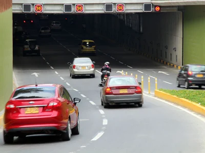 La velocidad por el Túnel Mundialista quedó en 50 kilómetros por hora