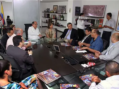 El Alcalde se reunió con concejales de Chicago: evaluaron el progreso de Cali