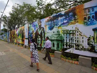 Un mural de 110 metros de extensión vestirá a Cali durante los Juegos Mundiales