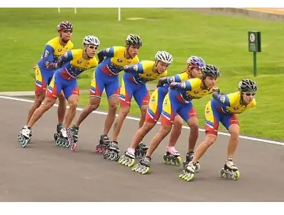 Patinadores venezolanos ya ruedan en Colombia; se preparan para los World Games
