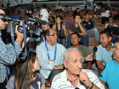 El Alcalde de Cali se convirtió en reportero de los World Games