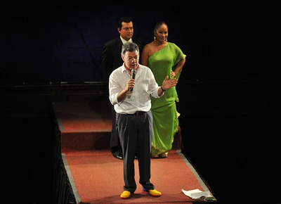 El presidente Santos se compromete con un gran centro para la salsa caleña