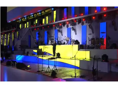 En el cierre de los World Games, Cali entonó el himno nacional con la trompeta del maestro José Aguirre