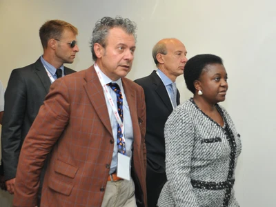Cumbre Afro ovacionó a ministra italiana