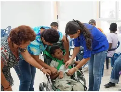 Se inició formación de cuidadores de personas con discapacidad