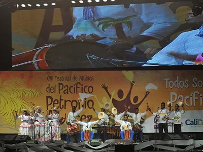 Caleños gozaron con la programación del tercer día del Festival de Música del Pacífico Petronio Álvarez