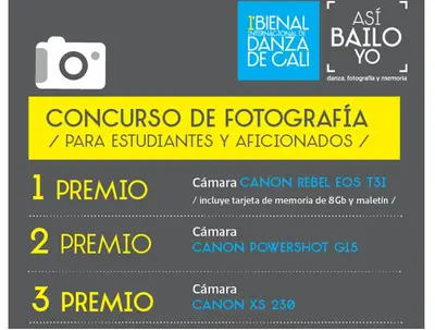 Este lunes vence el plazo al concurso de fotografía de la Bienal Internacional de Danza