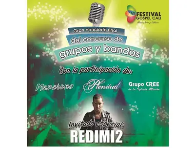 Festival Góspel Cali trae en exclusiva al cantante dominicano Redimi2