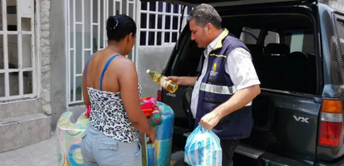 Secretaría del Riesgo entregó ayudas humanitarias a afectados por incendios