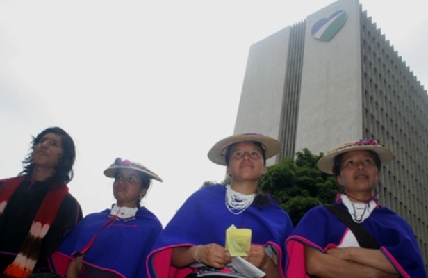 Marcha del pueblo Misak estuvo de paso por Cali