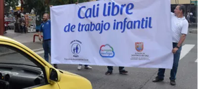Cali le dice NO al trabajo infantil