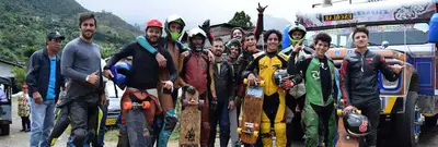 Finales de ataque en la I Parada Internacional de Downhill. 