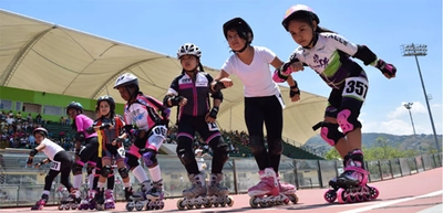 El patinaje es motivo de festival con Deporvida  
