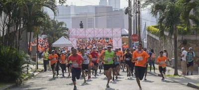Todo listo para la partida de la carrera recreativa 5K Aguablanca 