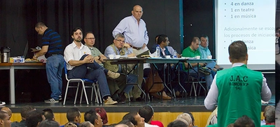 La comuna 16 recibe este jueves al alcalde y su gabinete