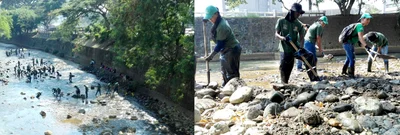 Un paisaje diferente tiene hoy el río Cali gracias al trabajo de los gestores