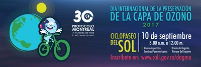 Con Ciclopaseo Dagma invita a la comunidad a participar de la celebración del Día Internacional de la Capa de Ozono