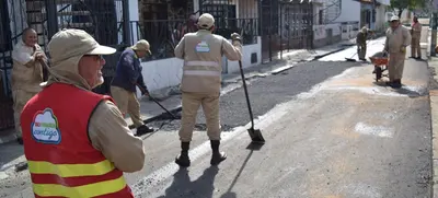 Barrio Santo Domingo cambia su cara con la pavimentación de sus calles
