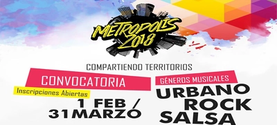 Abierta la convocatoria Metrópolis 2018 