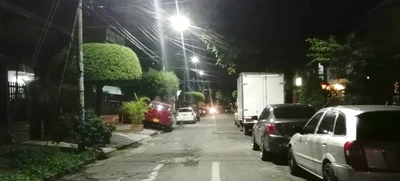 Balance de barrios iluminados con tecnología LED
