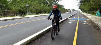 Caleños ya cuentan con bicicarril para subir a Pance de forma segura