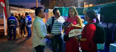 En Petronio Álvarez hay un stand para conocer cómo el emprendimiento digital hace parte de la gastronomía del Pacífico