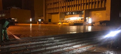 El Centro Administrativo Municipal, CAM se enluce