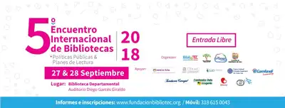 Cali, la sucursal de la lectura, es la sede del V Encuentro Internacional de Bibliotecas