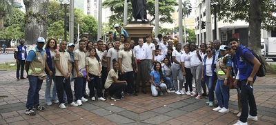 Semilleros de Cultura Ciudadana para la Paz conocen la ciudad y su identidad