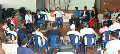 Golondrinas, primer corregimiento en el que la Alcaldía socializa Cali Distrito Especial