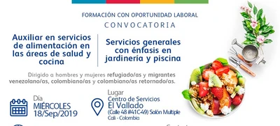 Inscríbase a la convocatoria de formación para el empleo