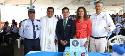 Agentes de tránsito de Cali celebran su aniversario número 47
