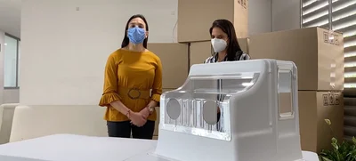 Mabe dona 800 Aerobox para proteger a los profesionales de la salud