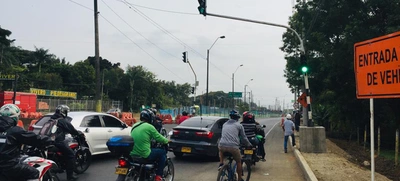 Cierre en la vía Cali - Jamundí por obras en la vía