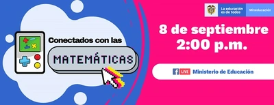 ‘Conectados con las matemáticas’, un espacio virtual del Ministerio de Educación