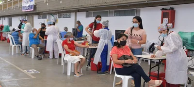 El quinto megacentro de vacunación covid-19 se ubica en la Ciudadela Nuevo Latir