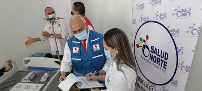 Embajada de Estados Unidos y Cruz Roja Colombiana donan camas hospitalarias a la Alcaldía de Cali