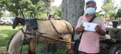 Inició el censo a familias con vehículos de tracción animal