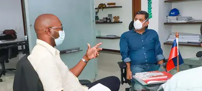 Embajador de Haití realiza visita protocolaria en Cali