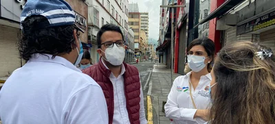 Limpieza y diálogo con empresarios del centro, acciones de ‘Puro Corazón’ por Cali
