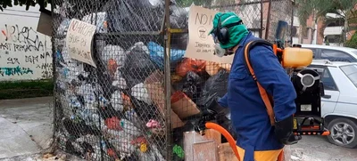 Salud Pública, realiza intervención en puntos críticos de Residuos Sólidos