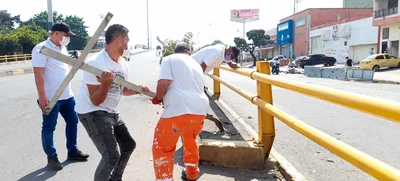 Secretaría de Movilidad evalúa los daños a su infraestructura