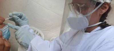 Toma de muestras sigue activa en las IPS y algunos espacios públicos de Cali