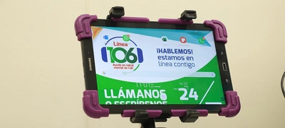 Línea 106 para atención en salud mental