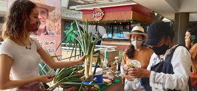 Campesinos y productores rurales se toman a Cali con toneladas de frutas, verduras y hortalizas