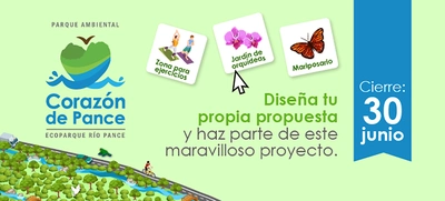 Fecha de cierre del aplicativo para diseñar Parque Ambiental Corazón de Pance