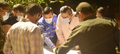 Seguridad coordina operativo para recuperar zonas de protección de cuencas hidrográficas