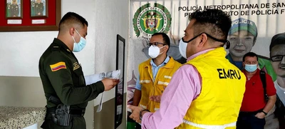 La EMRU, instauró querella ante autoridad policiva por incorrecta disposición de  escombros en vía pública