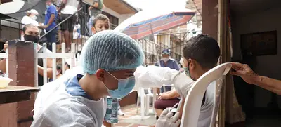 Barrios del norte de Cali con el ‘corazón contento’ por Feria de Bienestar y Salud